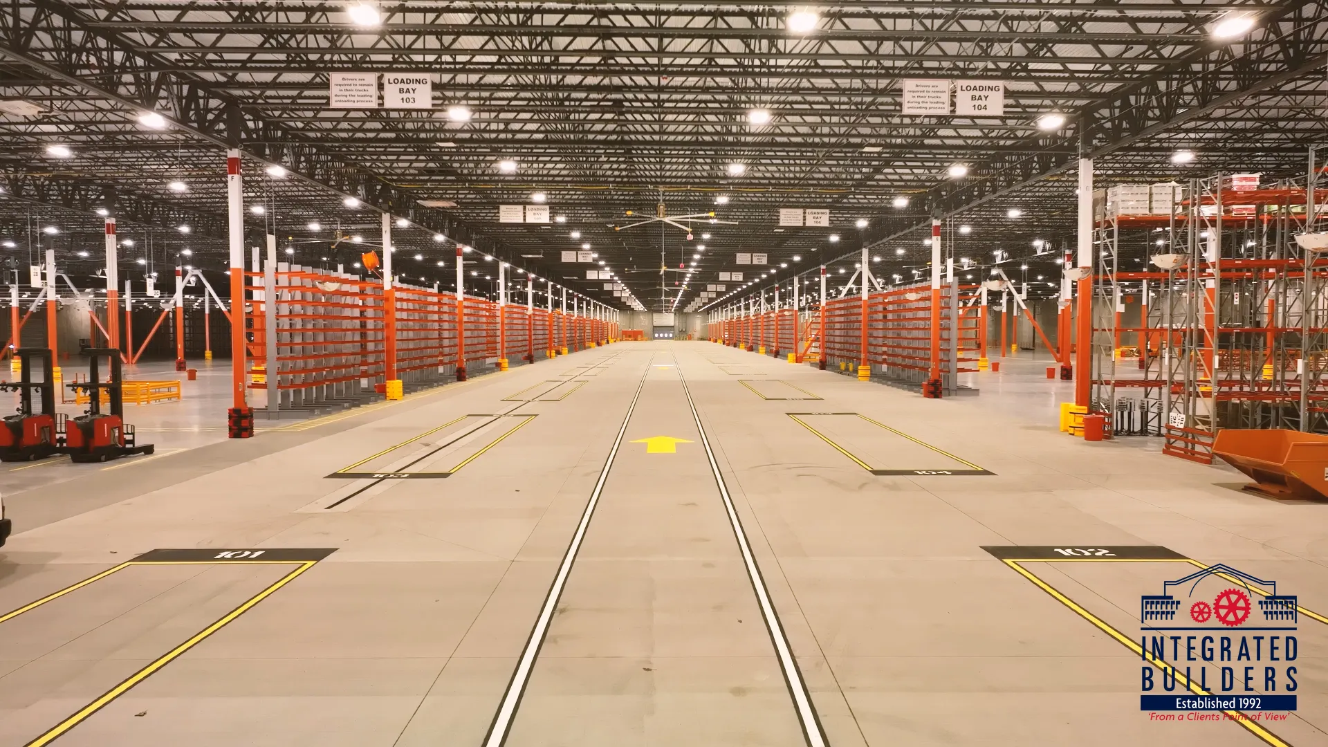 Drone Footage Down the 100' Interior Bay