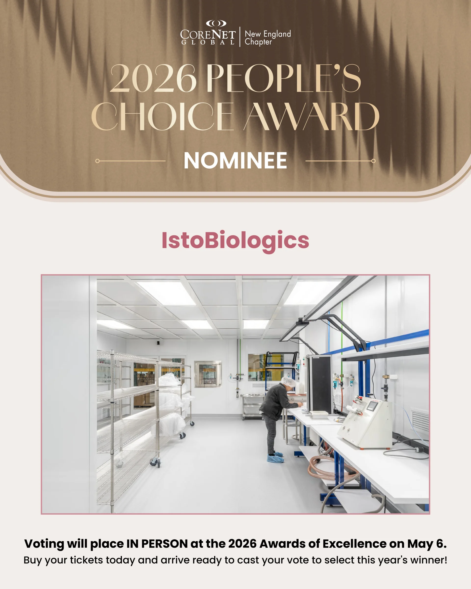 Integrated Builders has been nominated for the 2026 People&rsquo;s Choice Award