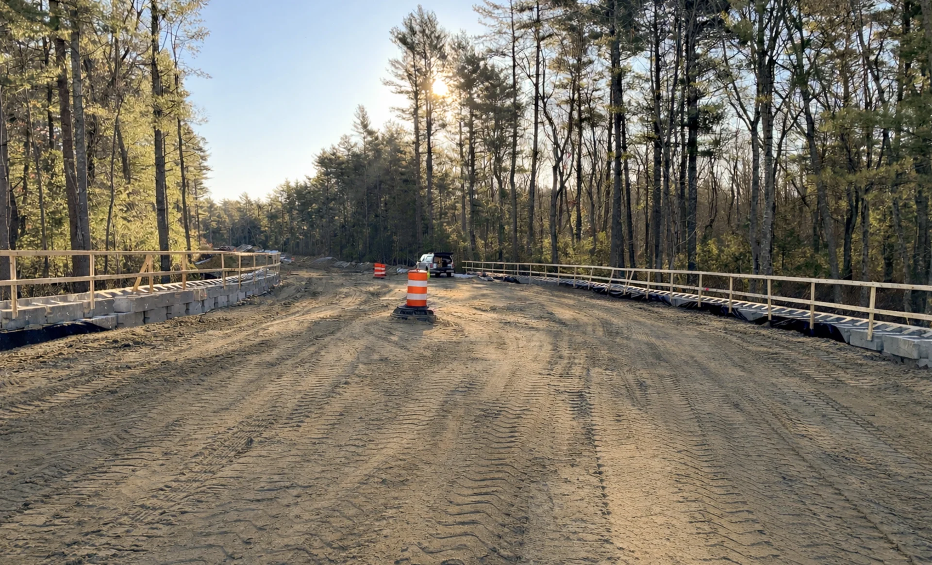 Warmer weather means exterior progress is back in full swing 