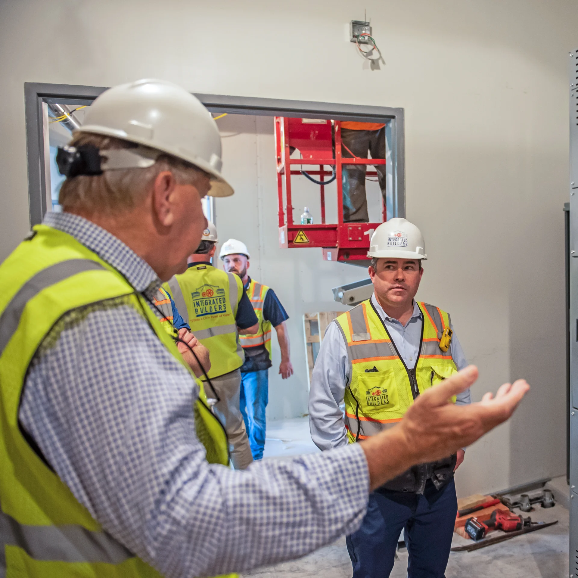 Principal Executives at job site