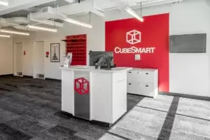 CubeSmart reception desk