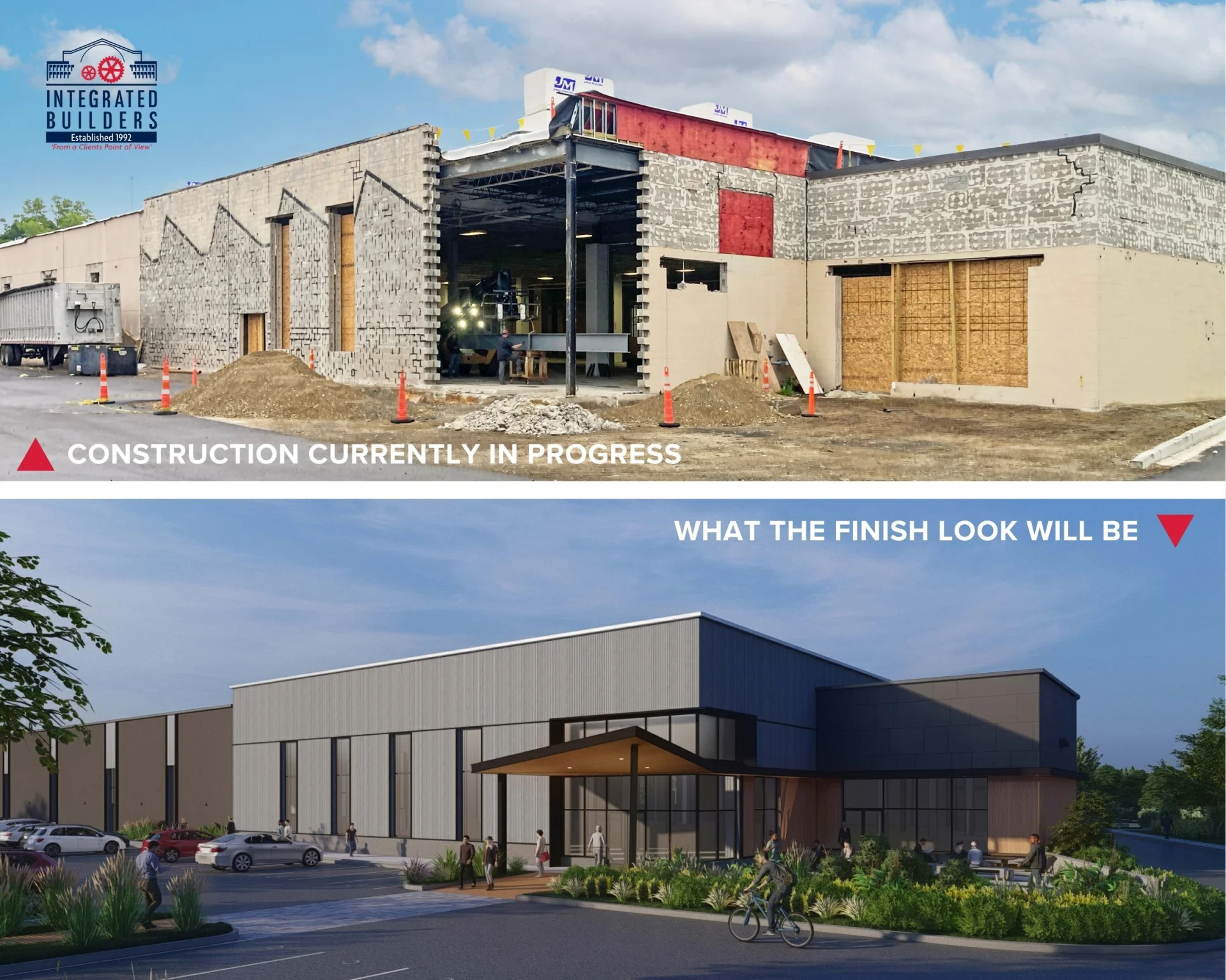 We&rsquo;re giving this industrial building a serious transformation.